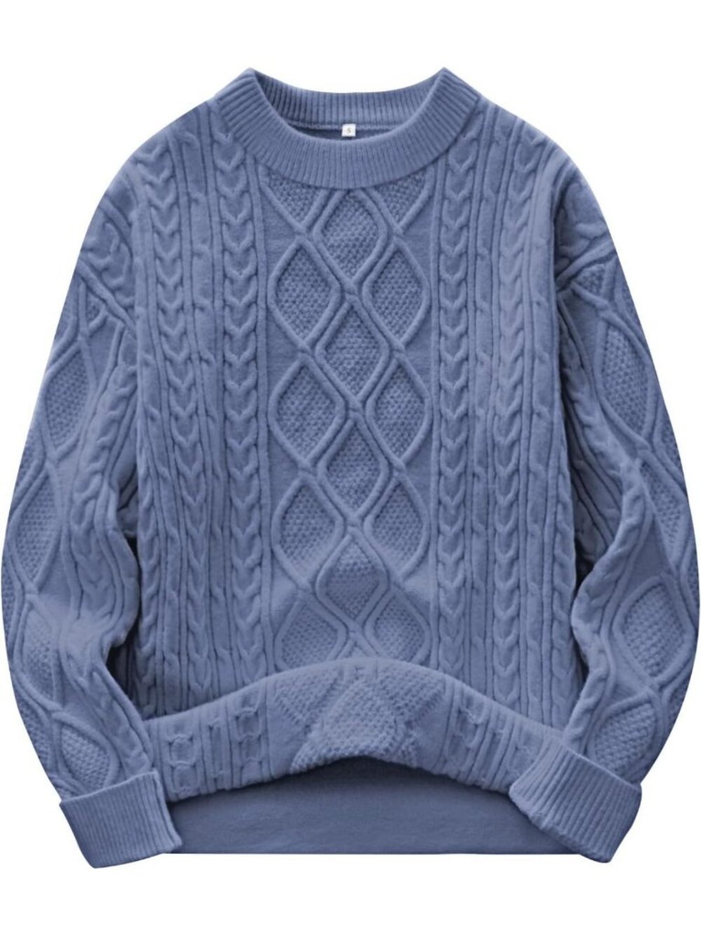 Cozy Oversized Cable Knit Sweater | Fuzzy Cotton Blend | Women’s Fashion Top